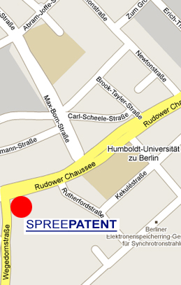 Map to Spreepatent